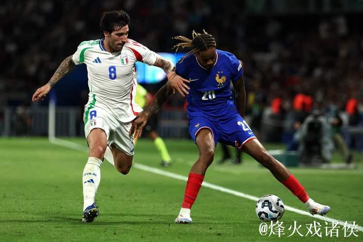 欧国联:巴尔科拉快速进球,迪马尔科建功,意大利3-1战胜法国 欧国联:巴尔科拉快速进球,迪马尔科建功,意大利3-1战胜法国